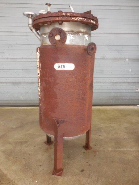 Used tank ss304 with jacket in carbon steel