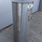 Used vertical SS304 tank