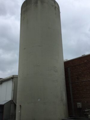 Used tank polyester with slanted bottom 100000L